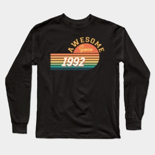 Awesome since 1992 Long Sleeve T-Shirt